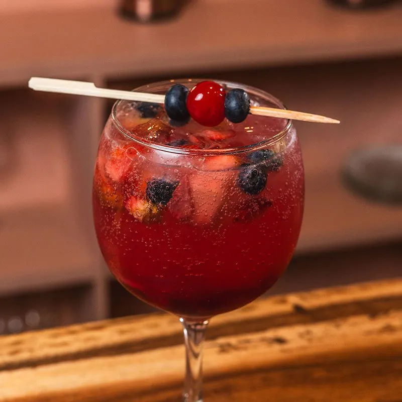 Soda Italiana de Frutos Rojos